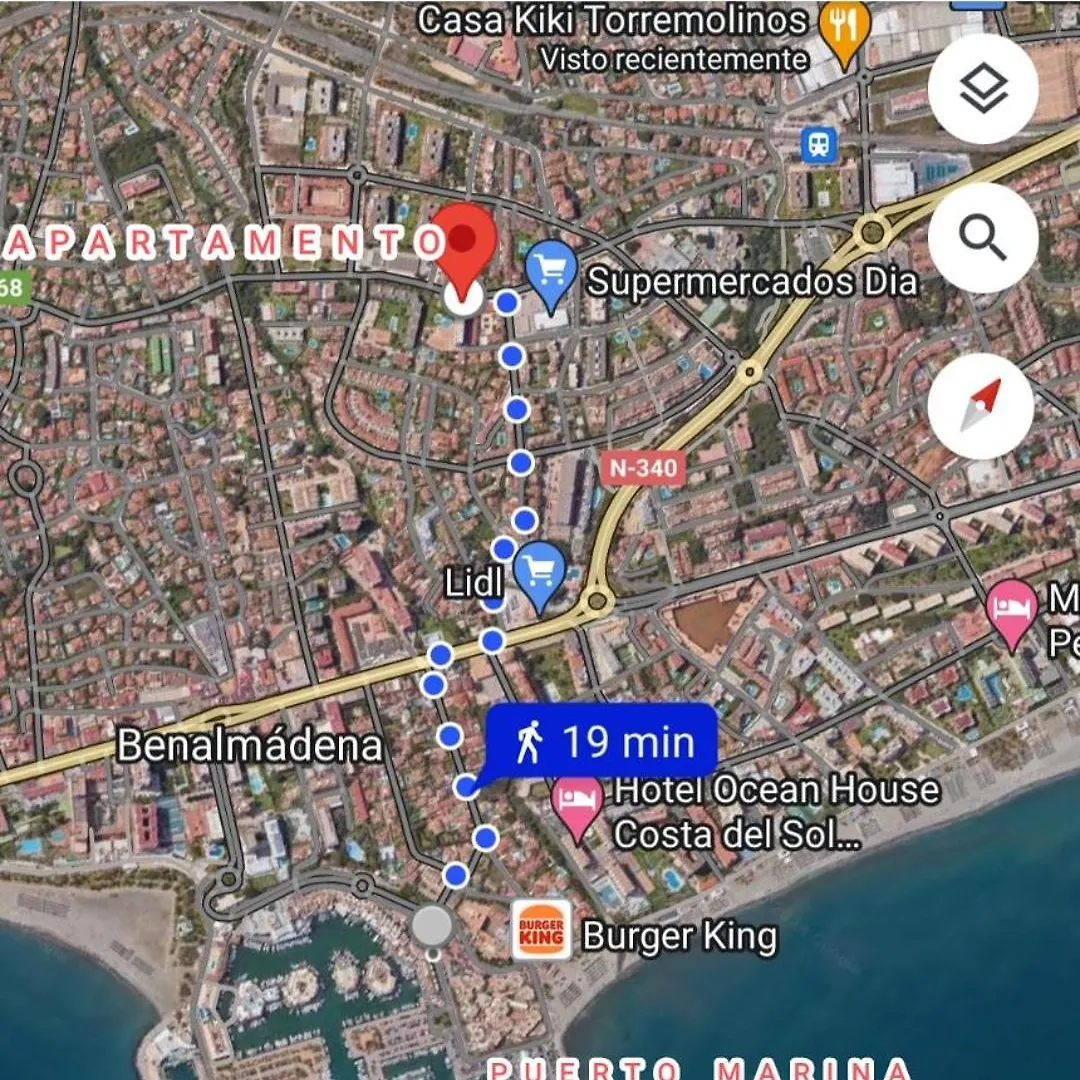 Estudio Con Aire Acondicionado Torremolinos 0*,